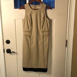 Michael kors Black and Tan dress. Size 4